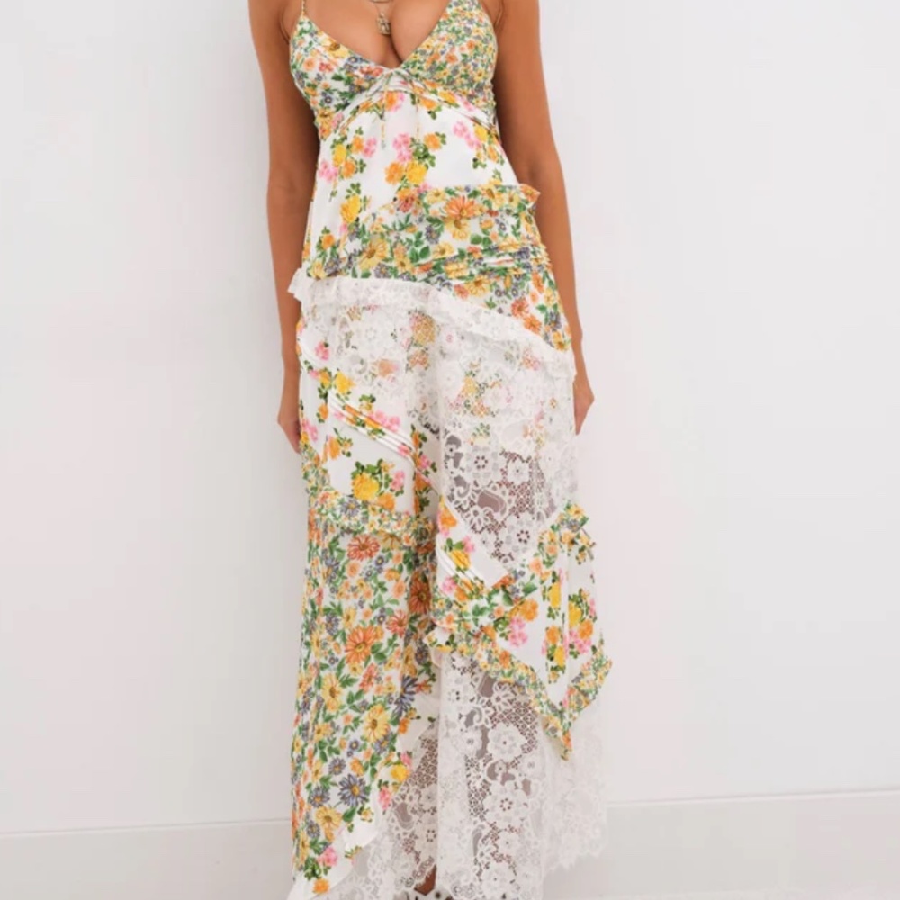 For Love and Lemons Rosalyn Dress Size Small